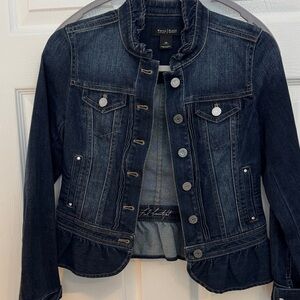White House Black Market denim Jacket